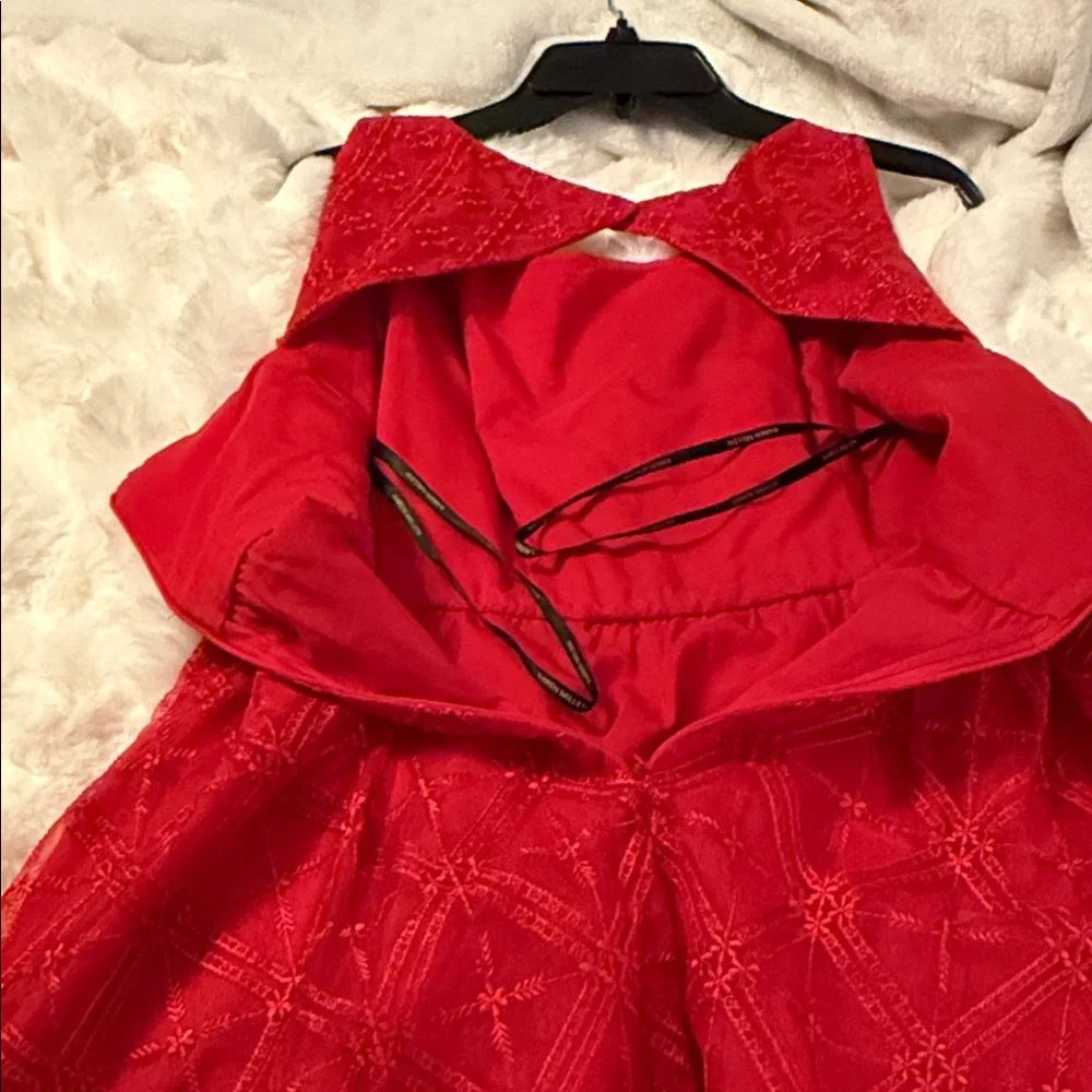 Karen Millen Red Lace Dress - Picture 7 of 10